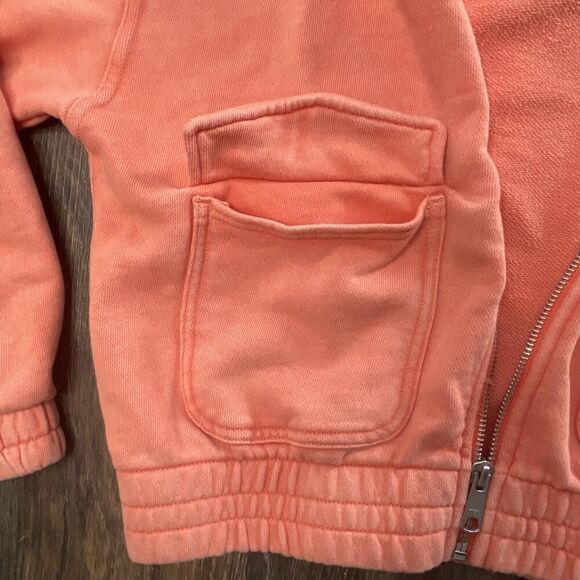 Aerie Women’s Zip Up Cropped Hoodie Sweatshirt Size XS Athleisure Outdoor Beach - Picture 5 of 11